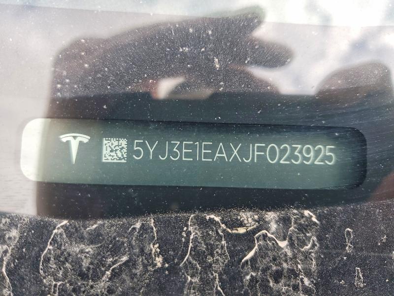 Aukcja sprzedaży 2018 Tesla Model 3, vin: 5YJ3E1EAXJF023925, numer aukcji: 49805286