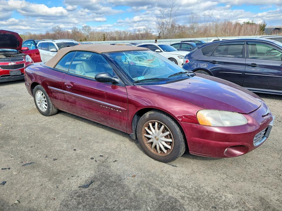 Продажа на аукционе авто 2001 Chrysler Sebring, vin: 1C3EL55U71N637515, номер лота: 48627166