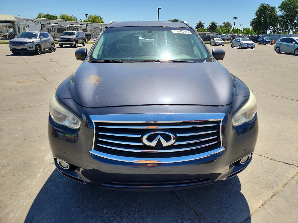 52043496 :رقم المزاد ، 5N1AL0MN3DC343886 vin ، 2013 Infiniti Jx35 مزاد بيع