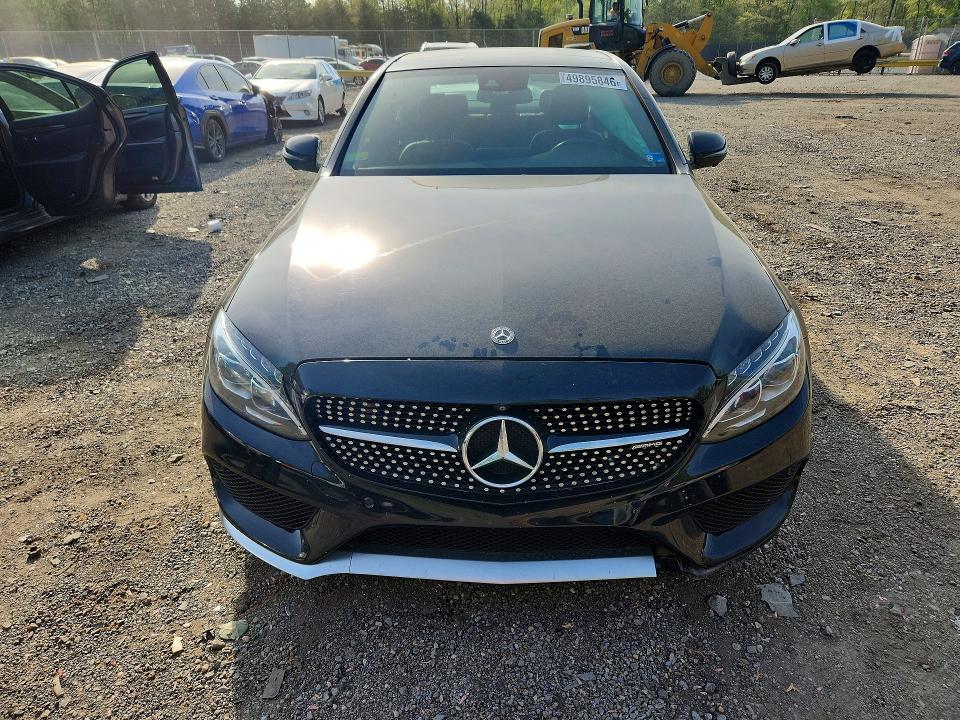 2018 Mercedes-benz C მანქანა იყიდება აუქციონზე, vin: 55SWF6EB1JU264660, აუქციონის ნომერი: 49895846
