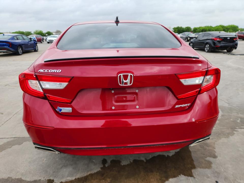 Продаж на аукціоні авто 2021 Honda Accord, vin: 1HGCV1F31MA063390, номер лоту: 48755436
