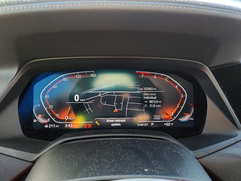 2020 Bmw X7 მანქანა იყიდება აუქციონზე, vin: 5UXCW2C0XL9C84046, აუქციონის ნომერი: 48870916