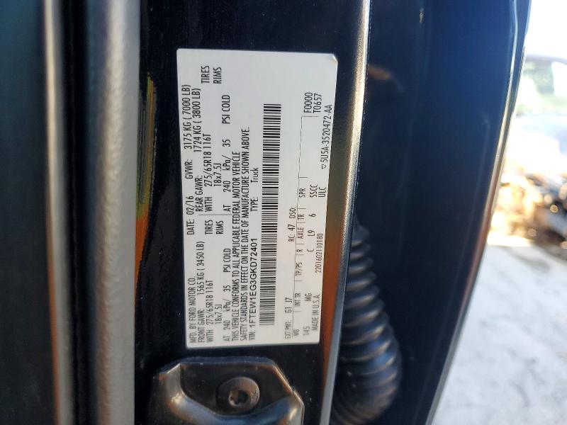 Продаж на аукціоні авто 2016 Ford F150, vin: 1FTEW1EG3GKD72401, номер лоту: 51404276
