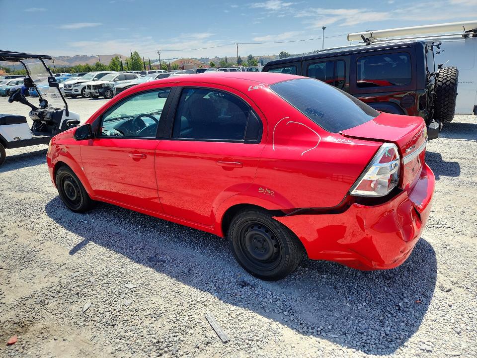Aukcja sprzedaży 2009 Chevrolet Aveo, vin: KL1TD56E39B368456, numer aukcji: 51792526