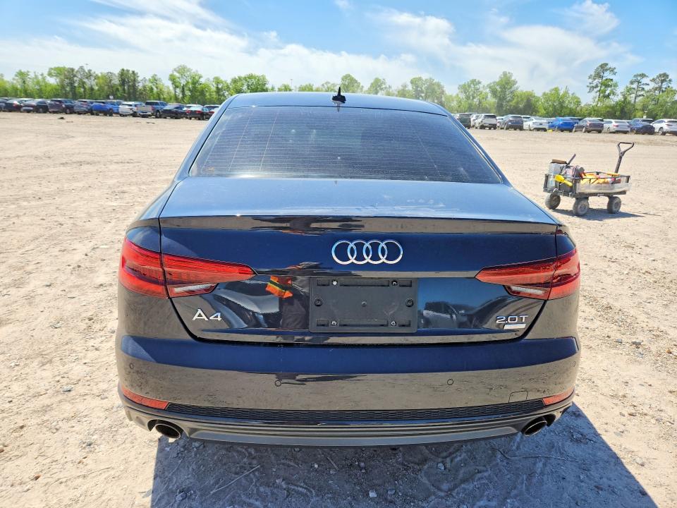 2018 Audi A4 მანქანა იყიდება აუქციონზე, vin: WAULMAF42JA217608, აუქციონის ნომერი: 49063286