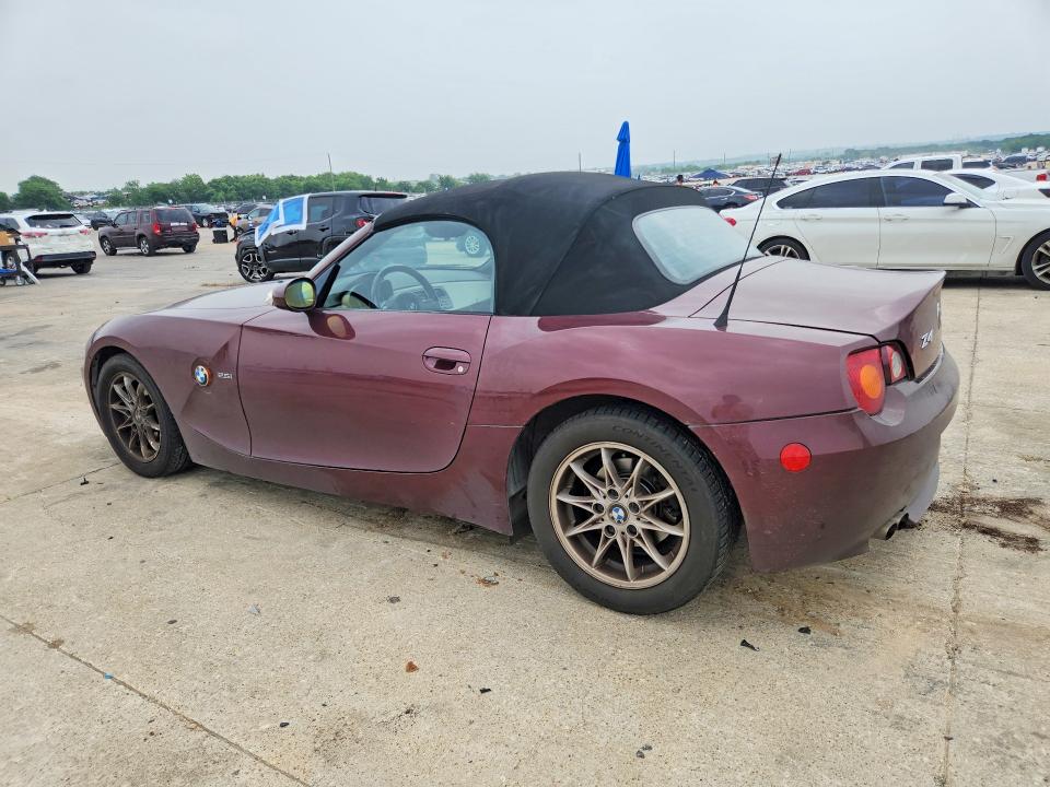 51720426 :رقم المزاد ، 4USBT33403LS42249 vin ، 2003 Bmw Z4 مزاد بيع