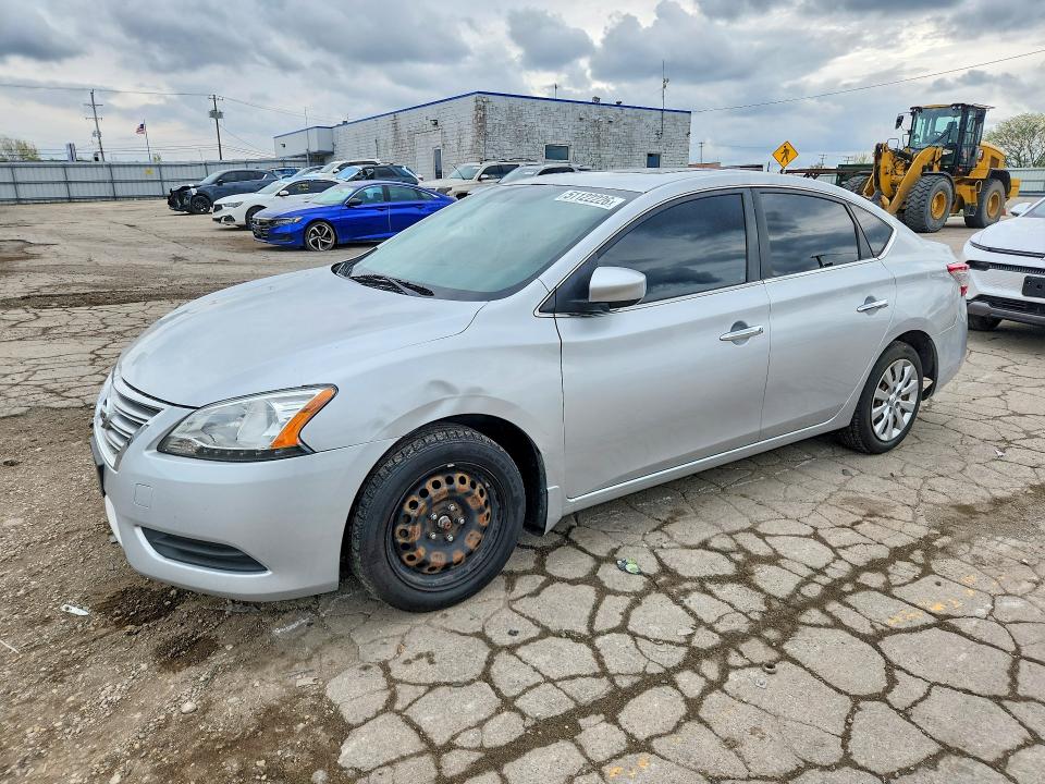 Продаж на аукціоні авто 2015 Nissan Sentra, vin: 3N1AB7AP6FY281032, номер лоту: 51122226