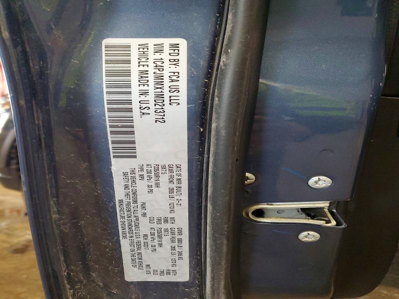 Продажа на аукционе авто 2021 Jeep Cherokee, vin: 1C4PJMMX1MD213712, номер лота: 48751836