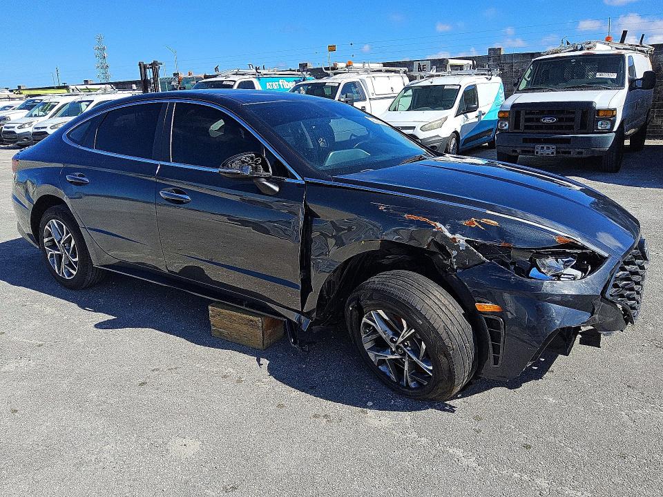 2020 Hyundai Sonata მანქანა იყიდება აუქციონზე, vin: 5NPEF4JA8LH061851, აუქციონის ნომერი: 49008496