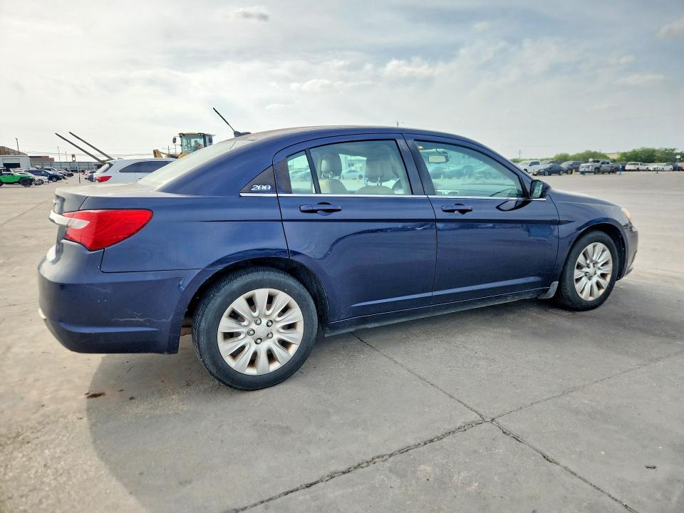 2013 Chrysler 200 მანქანა იყიდება აუქციონზე, vin: 1C3CCBAG3DN738724, აუქციონის ნომერი: 48143436