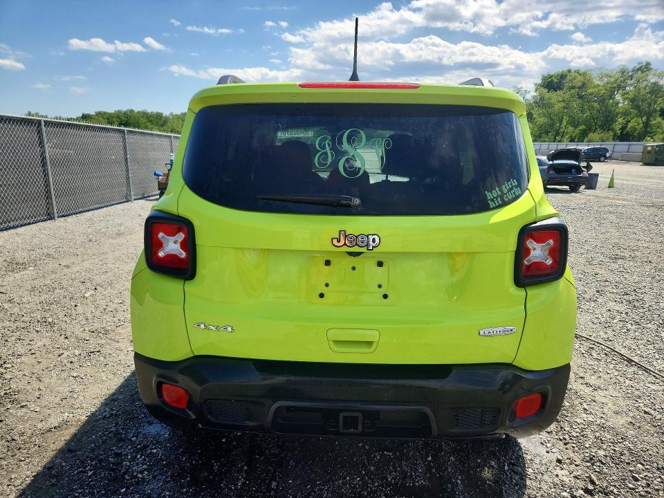 Продаж на аукціоні авто 2018 Jeep Renegade, vin: ZACCJBBB7JPG76123, номер лоту: 50462076