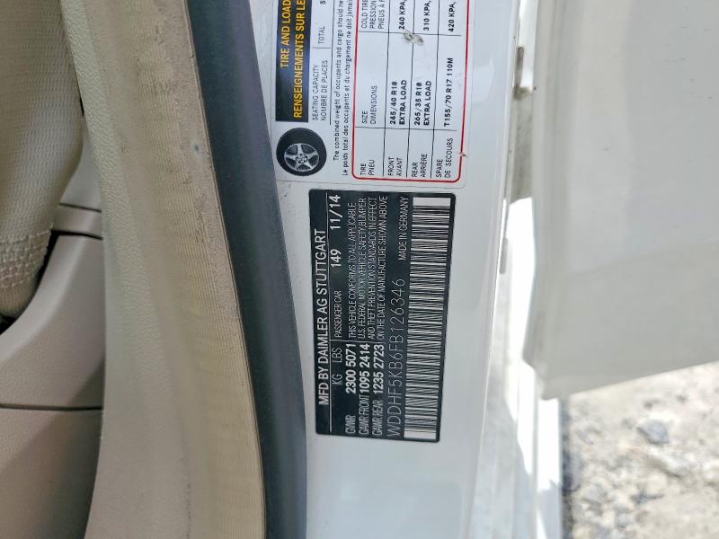 Продаж на аукціоні авто 2015 Mercedes-benz E, vin: WDDHF5KB6FB126346, номер лоту: 51751286