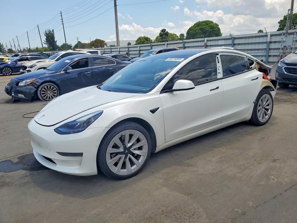 Auction sale of the 2021 Tesla Model 3, vin: 5YJ3E1EA0MF986613, lot number: 50416856