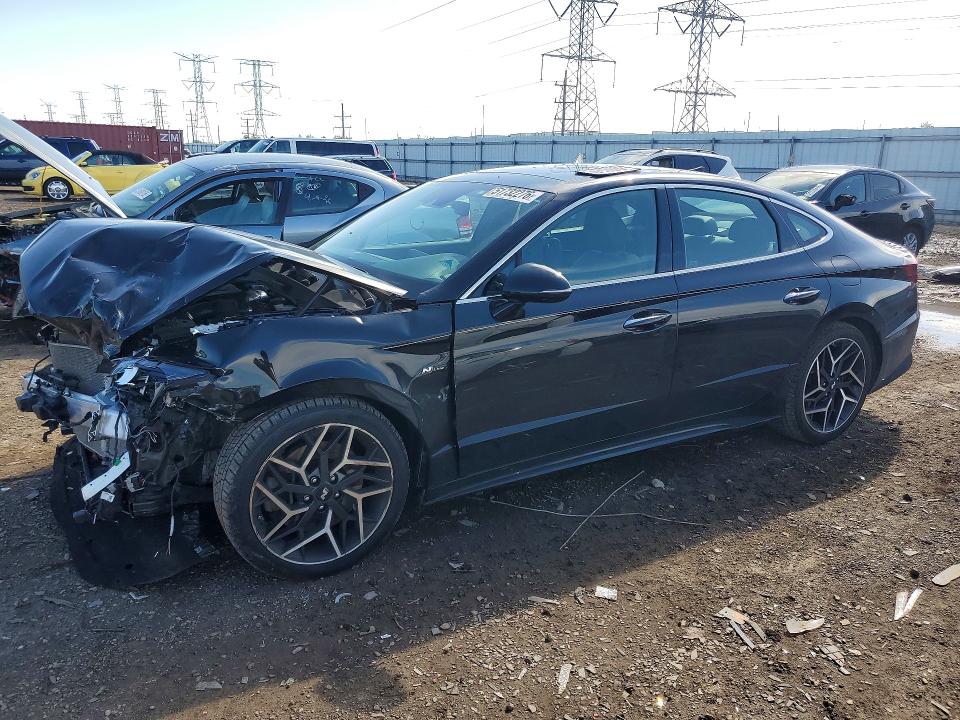 Продажа на аукционе авто 2022 Hyundai Sonata, vin: KMHL14JC0NA220732, номер лота: 51732276