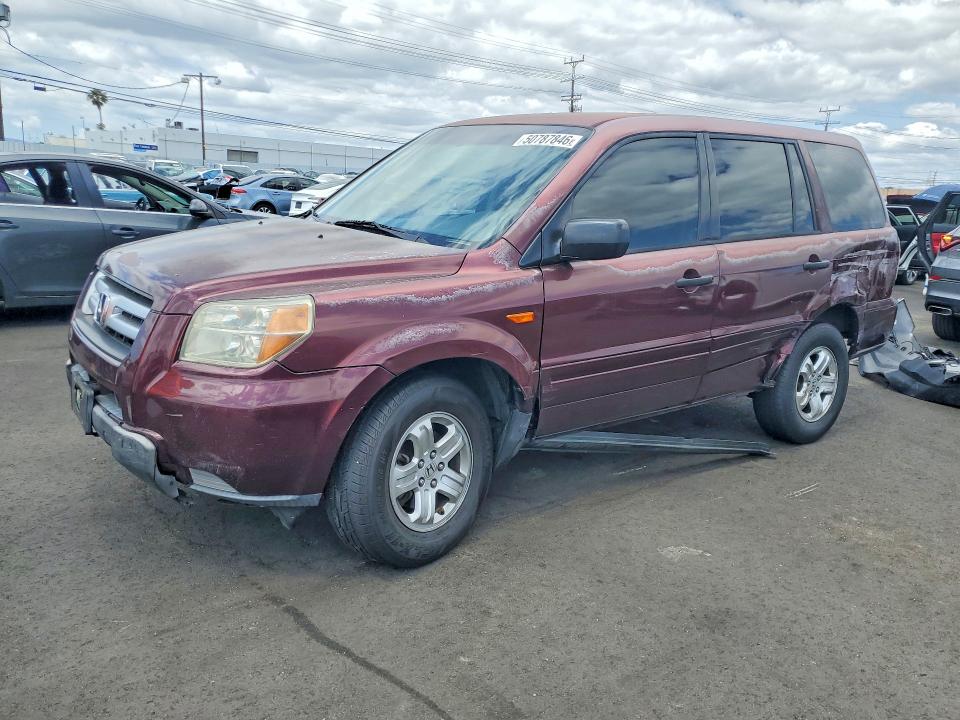 50787846 :رقم المزاد ، 5FNYF28177B044017 vin ، 2007 Honda Pilot مزاد بيع