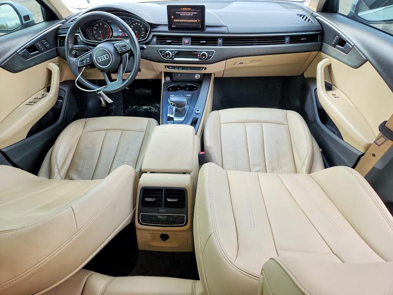 2018 Audi A4 მანქანა იყიდება აუქციონზე, vin: WAULMAF44JN009769, აუქციონის ნომერი: 51115496