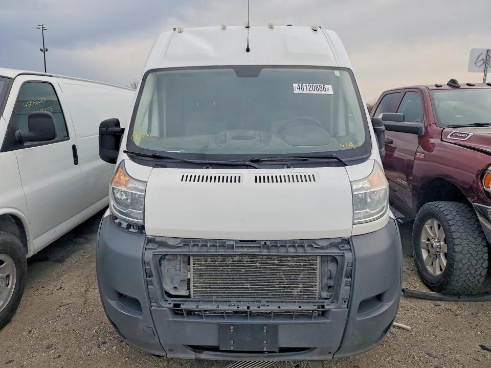 2017 Ram Promaster 2500 მანქანა იყიდება აუქციონზე, vin: 3C6TRVCG1HE514121, აუქციონის ნომერი: 48120886