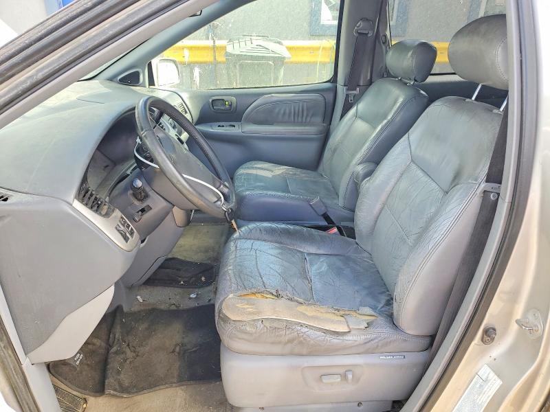 2002 Toyota Sienna მანქანა იყიდება აუქციონზე, vin: 4T3ZF13C12U508154, აუქციონის ნომერი: 50736696