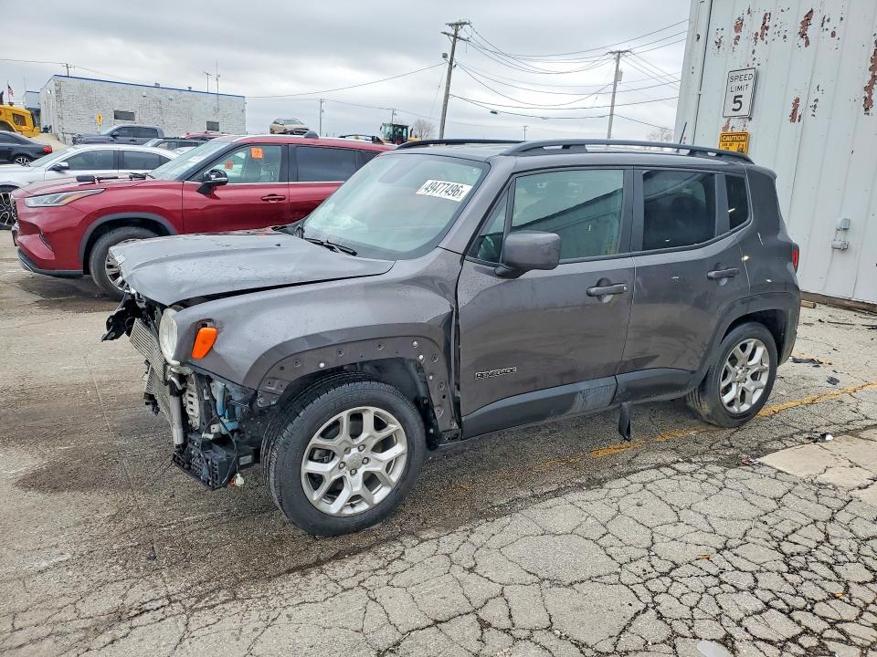 Продажа на аукционе авто 2018 Jeep Renegade, vin: ZACCJABB5JPJ25924, номер лота: 49477496