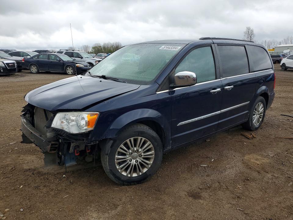 Auction sale of the 2013 Chrysler Town & Country, vin: 2C4RC1CG6DR634289, lot number: 51443356