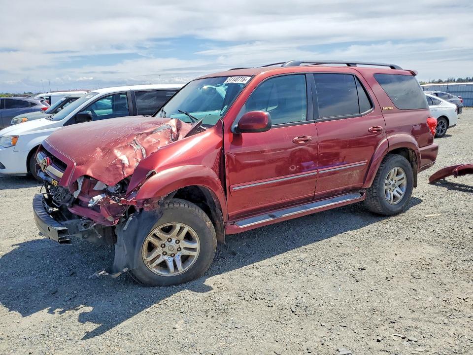 Продажа на аукционе авто 2006 Toyota Sequoia, vin: 5TDBT48A86S267509, номер лота: 51140716