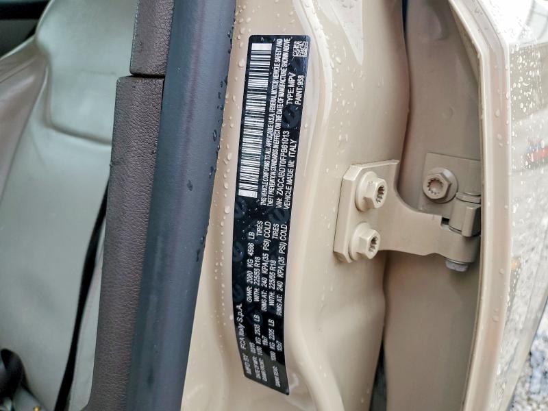 Продажа на аукционе авто 2015 Jeep Renegade, vin: ZACCJBDT0FPB61013, номер лота: 51270246
