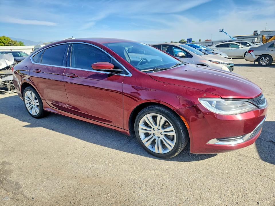 50855176 :رقم المزاد ، 1C3CCCAG9GN147307 vin ، 2016 Chrysler 200 مزاد بيع