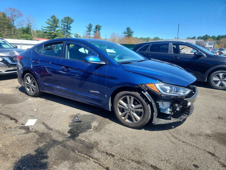Продажа на аукционе авто 2018 Hyundai Elantra, vin: 5NPD84LF1JH280369, номер лота: 51445666