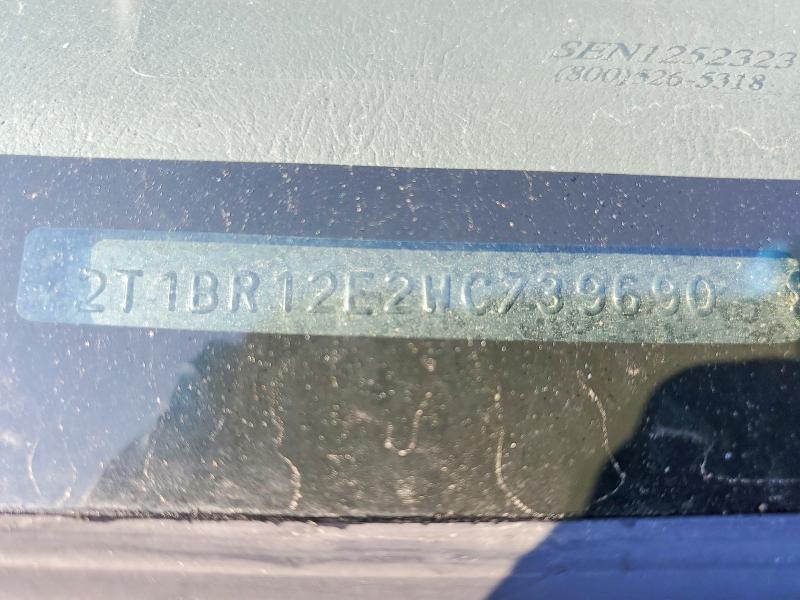 48040976 :رقم المزاد ، 2T1BR12E2WC739690 vin ، 1998 Toyota Corolla Ve 4dr مزاد بيع