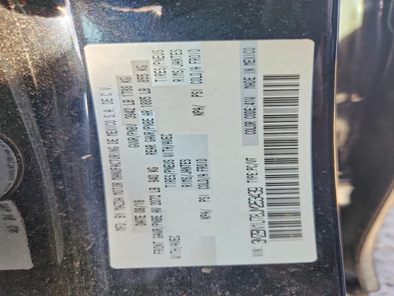 2018 Mazda Mazda3 Gx Sky 4dr მანქანა იყიდება აუქციონზე, vin: 3MZBN1U78JM253439, აუქციონის ნომერი: 48380916