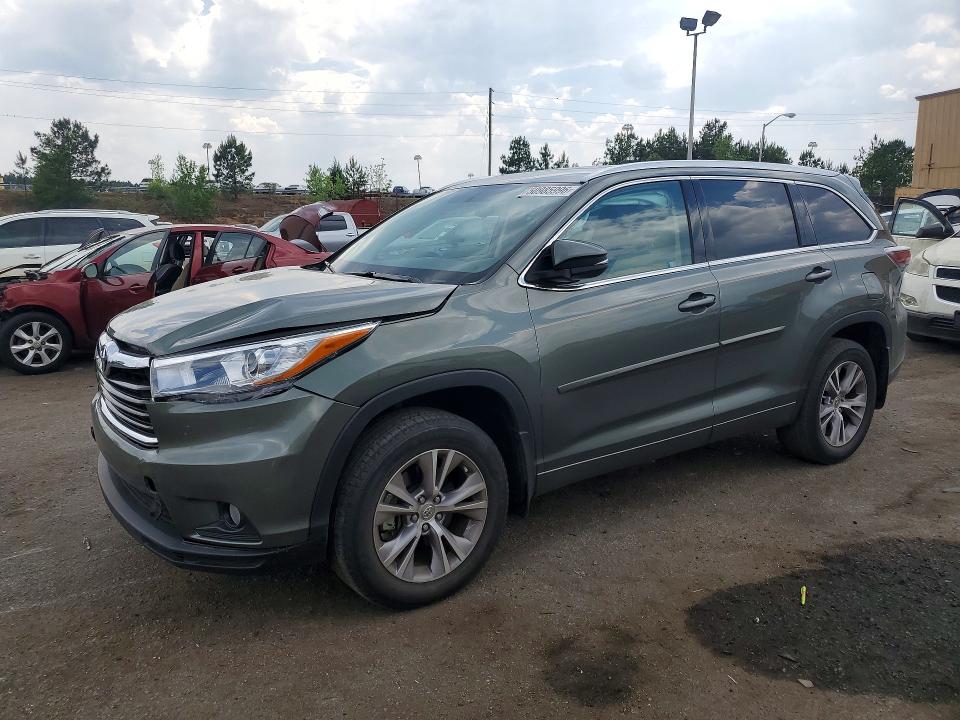 Aukcja sprzedaży 2015 Toyota Highlander, vin: 5TDKKRFH4FS070935, numer aukcji: 50985996