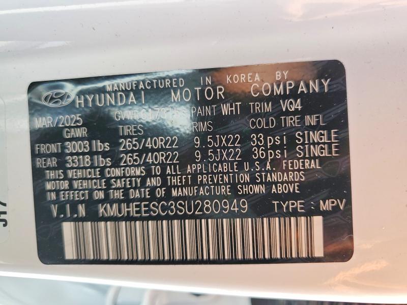 Aukcja sprzedaży 2025 Genesis Gv80, vin: KMUHEESC3SU280949, numer aukcji: 50732106