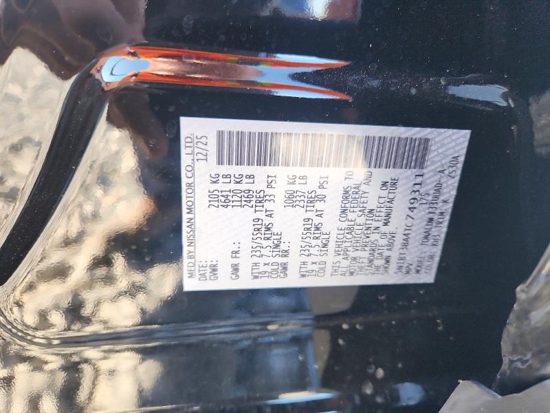 Продажа на аукционе авто 2026 Nissan Rogue, vin: 5N1BT3BA4TC749311, номер лота: 49806006