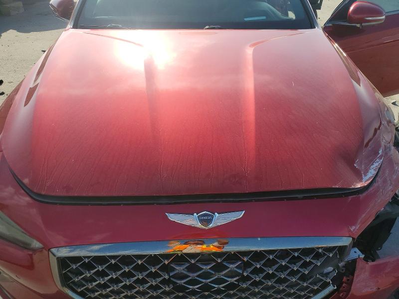 Auction sale of the 2019 Genesis G70, vin: KMTG44LA3KU019198, lot number: 50395186