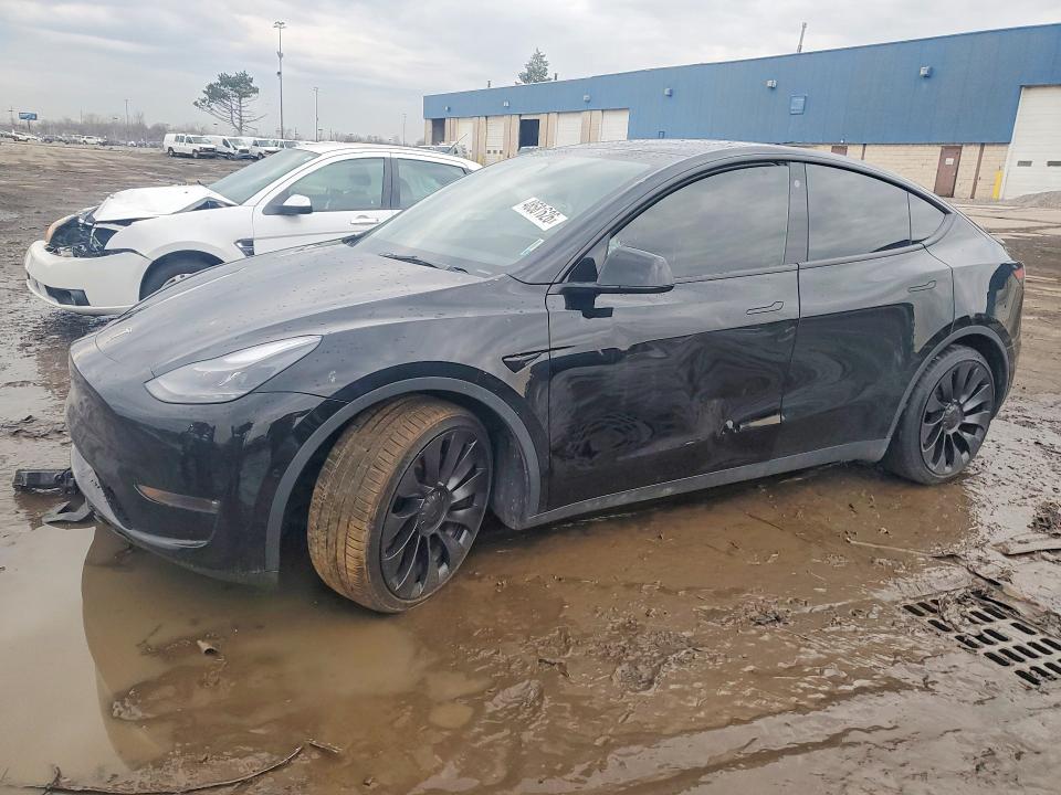 2022 Tesla Model Y მანქანა იყიდება აუქციონზე, vin: 7SAYGDEF8NF501541, აუქციონის ნომერი: 48581626
