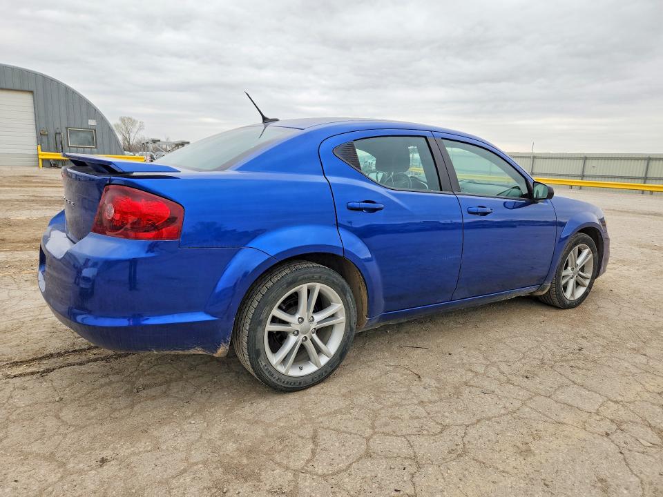 47972326 :رقم المزاد ، 1C3CDZAG7DN588395 vin ، 2013 Dodge Avenger مزاد بيع