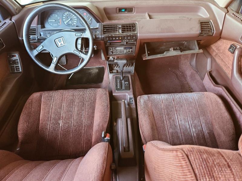 1989 Honda Accord მანქანა იყიდება აუქციონზე, vin: 1HGCA5642KA002252, აუქციონის ნომერი: 50938886