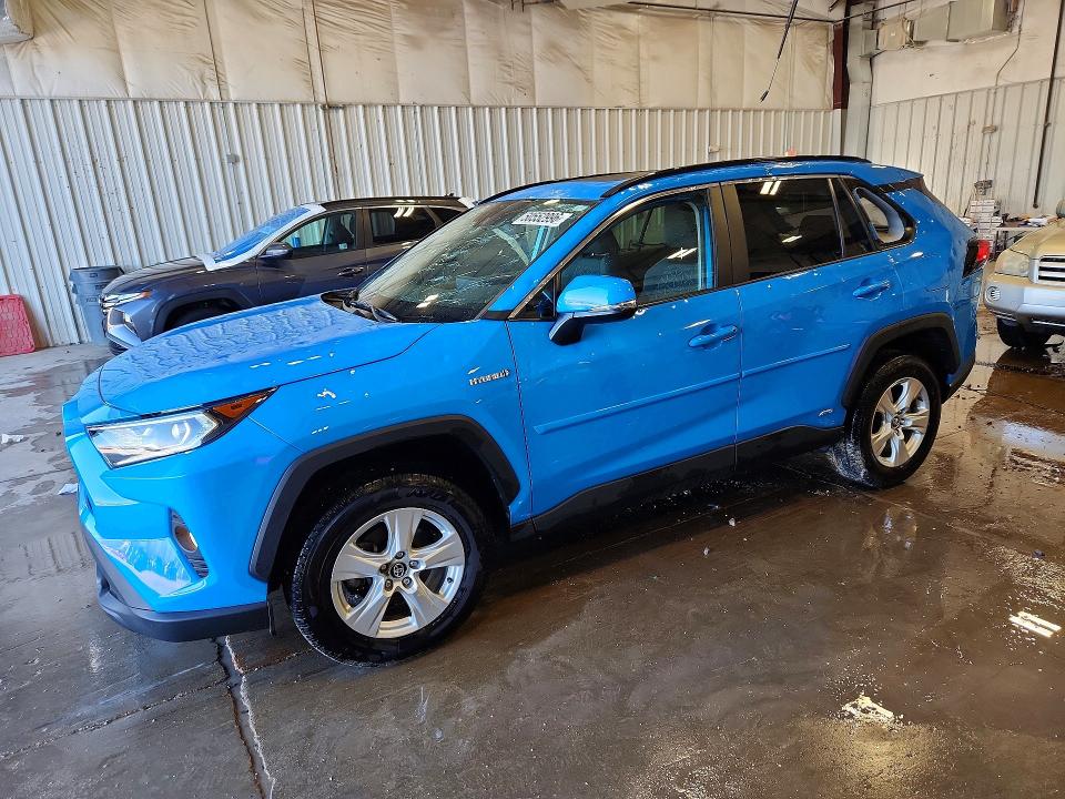2021 Toyota Rav4 Hybrid მანქანა იყიდება აუქციონზე, vin: 4T3R6RFV2MU007126, აუქციონის ნომერი: 50552996