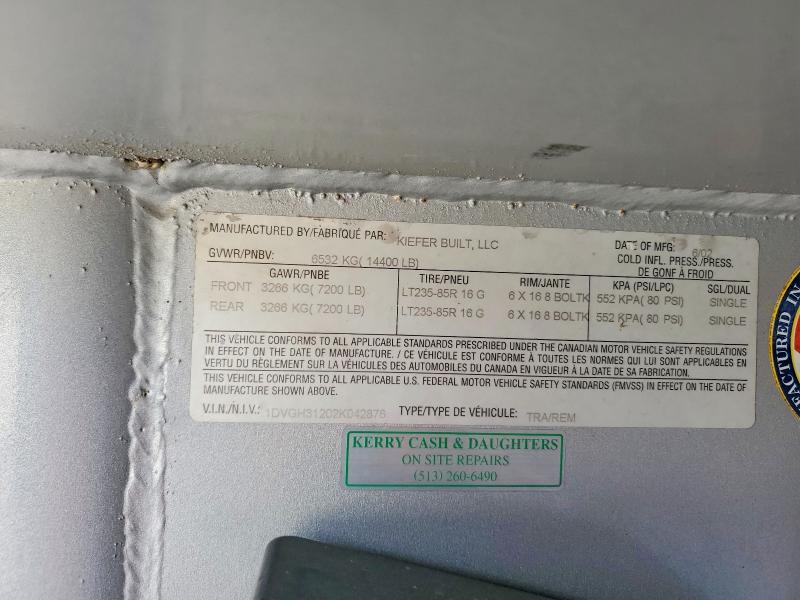 Продажа на аукционе авто 2002 Kiefer Built Inc. Genesis E-144, vin: 1DVGH31202K042876, номер лота: 48845166