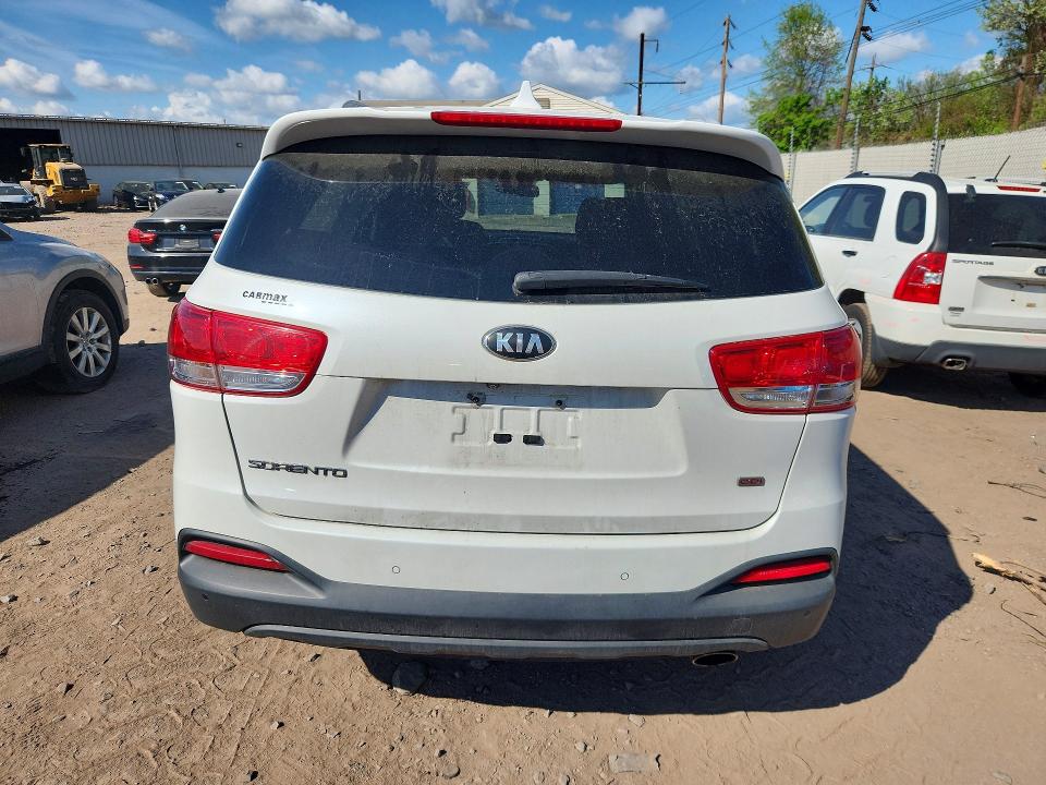 2016 Kia Sorento მანქანა იყიდება აუქციონზე, vin: 5XYPG4A37GG143817, აუქციონის ნომერი: 50329486