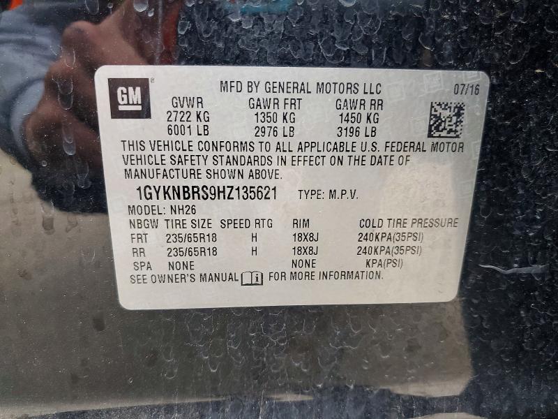 Продажа на аукционе авто 2017 Cadillac Xt5, vin: 1GYKNBRS9HZ135621, номер лота: 49726506