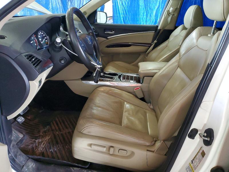 50992066 :رقم المزاد ، 5FRYD4H86FB016365 vin ، 2015 Acura Mdx مزاد بيع