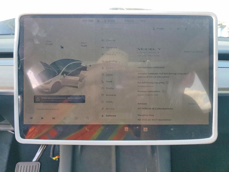 Продаж на аукціоні авто 2023 Tesla Model Y, vin: 7SAYGAEE1PF629628, номер лоту: 51177466