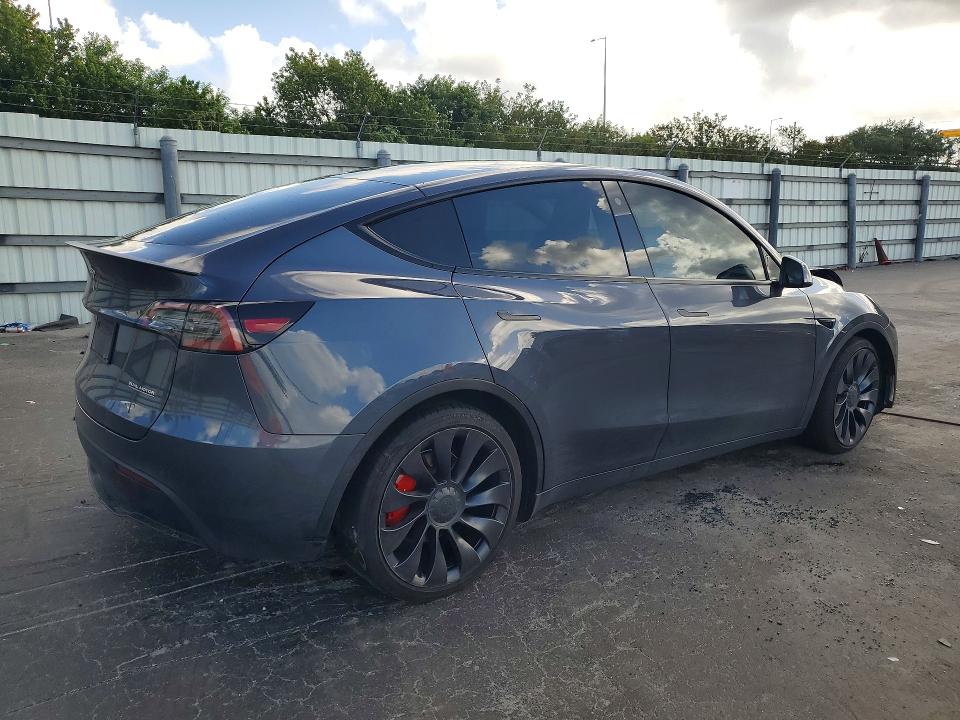 Продажа на аукционе авто 2022 Tesla Model Y, vin: 7SAYGDEF1NF316957, номер лота: 48902056