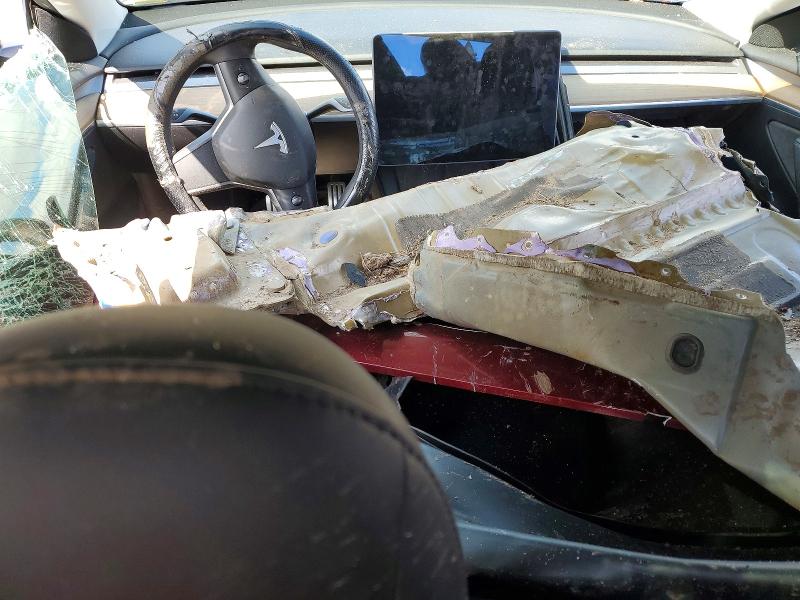 49640246 :رقم المزاد ، 5YJ3E1EC0MF050248 vin ، 2021 Tesla Model 3 مزاد بيع