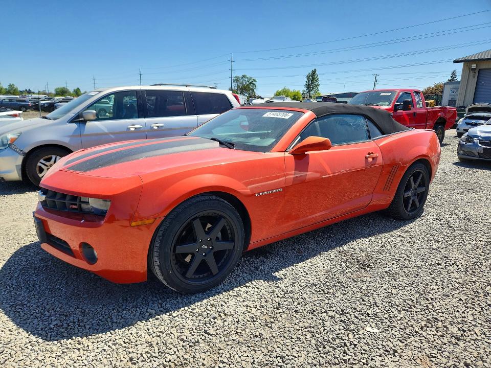 Auction sale of the 2011 Chevrolet Camaro, vin: 2G1FC3DD5B9158349, lot number: 51465706