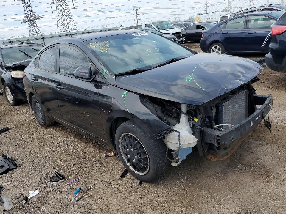 50753486 :رقم المزاد ، 3KPC24A62ME131638 vin ، 2021 Hyundai Accent مزاد بيع
