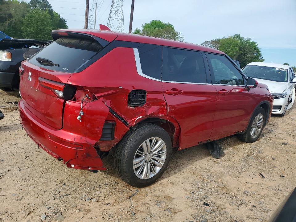 48670736 :رقم المزاد ، JA4J4UA80RZ013046 vin ، 2024 Mitsubishi Outlander مزاد بيع