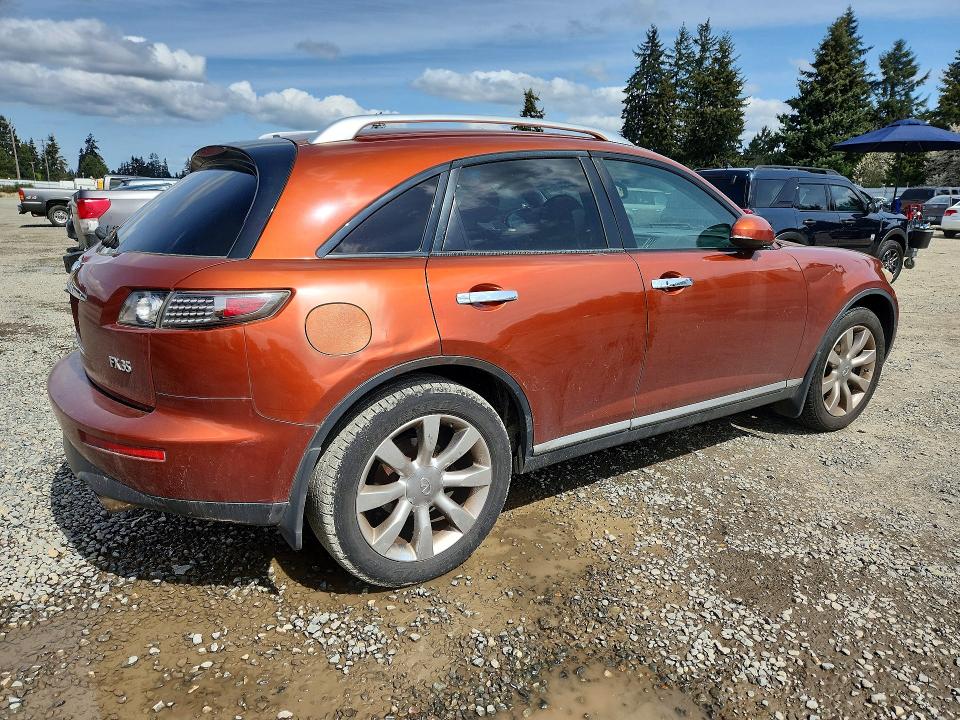 50497826 :رقم المزاد ، JNRAS08W96X211429 vin ، 2006 Infiniti Fx35 مزاد بيع