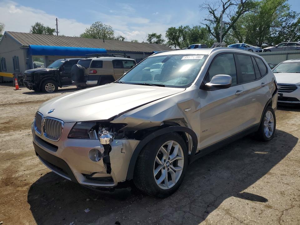 2013 Bmw X3 მანქანა იყიდება აუქციონზე, vin: 5UXWX9C56D0A29947, აუქციონის ნომერი: 49124206